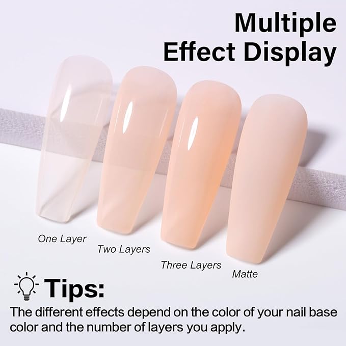 AIMEILI Gel Nail Polish, Hema Free, Cruelty Free, Vegan, Soak Off U V LED Nail Art for Women Girls Manicure Salon DIY Home - 1005 8ml