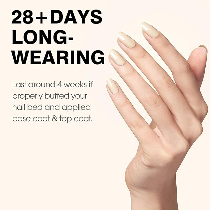 CANNI Nude Color Gel Polish, 1Pcs Albescent White Nude High Gloss Soak Off U V Gel Nail French Nail Manicure Salon DIY