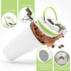 SPLMIFA Travel coffee mugs leak-proof, reusable coffee cup - Image 3