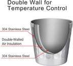 Beasea Stainless Steel Cups, 4 Pack 6oz Metal Drinking Stackable Double Wall - Image 4