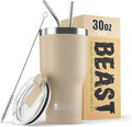 Beast 30 oz Tumbler Stainless Steel Vacuum Insulated Coffee Ice Cup Double Wall by GreensSteel