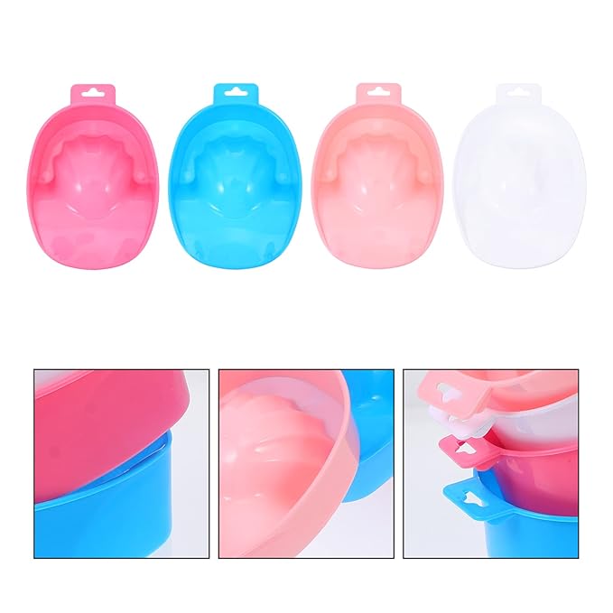 20pcs Soaking Nail Removal Bowls Manicure Soak Bowl Nail Soaking Tray Bowls Art Bowls