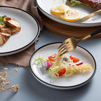 6-inch Small Porcelain Appetizer Plates, Snacks Plate - Image 7