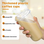 Baderke 50 Pcs Round Bottom Plastic Cups - Image 4