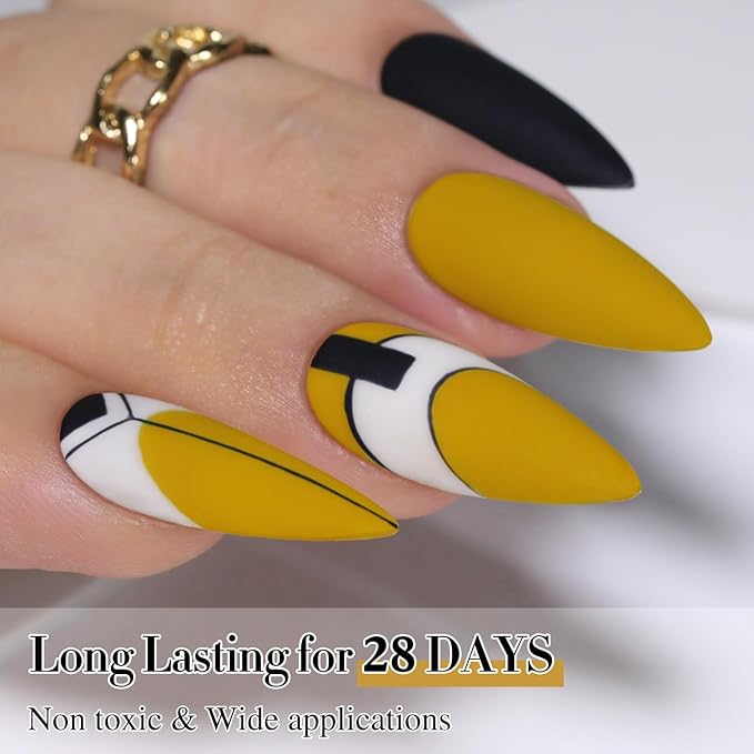 Double Rhythm Gel Polish 15ML Jelly Sheer Pastel Light Milky Color Pearl White Bottle 1 PC 0.5 OZ Full Size Nail Art Salon at Home (Yellow-D1462)
