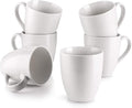 DOWAN Coffee Mugs, 17 Oz Coffee Mug Set of 6, Corrugated Tea Mugs by DOWAN