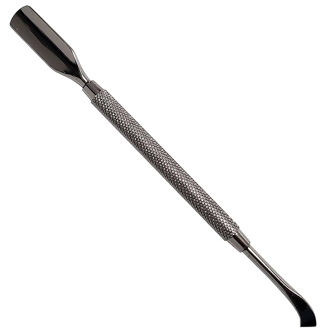 Cuticle Nipper Cleaner - Nail Art Cuticle Pusher - UV Gel Nail Polish Remover Tool - Fingernail Polish Gel Remover