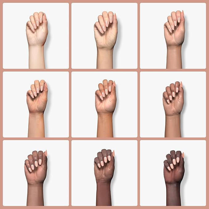 Nude Gel Polish Color 15ml Nancy Naked Skin Tone Pink Nail Gel Soak Off Uv LED Nail Lamp Gel Polish Nail Art Manicure Salon DIY Home 0.51Oz