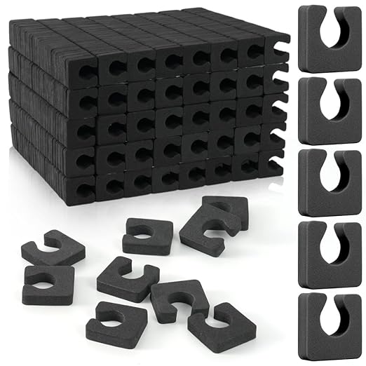 1000 Pcs Soft Toe Separators for Women Pedicure, Sponge Toe Separators for Pedicure, Reusable Foam Toe Dividers for Nail Polish