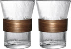 Glacier Glass Coffee Mug | 2-Pack by Boxonly