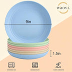 Premium Wheat Straw Plates - Image 2