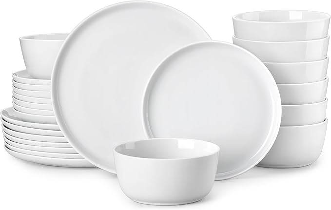 MALACASA 24-Piece Dinnerware Set by MALACASA