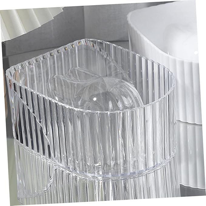 FRCOLOR Glass Nail Soaking Bowl Set 3Pcs for Manicure Nail Polish Remover and Gel Soak off Hand Soaker Bowls for Salon and Home Use 5.78X4.33X7.38 Inches
