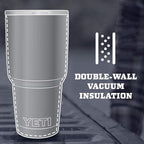 YETI Rambler 30 oz Stainless Steel Vacuum Insulated Tumbler w/MagSlider Lid - Image 3