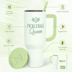 SANDJEST Pickleball 40oz Tumbler - Image 2