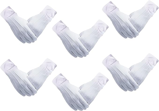 White Gloves,Cotton Gloves,White Santa Gloves,Cotton Work Gloves,Adult Gloves,White Gloves Women,Moisturizing Gloves,Cotton Gloves for Men,Cotton Gloves for Dry Hands,UV Gloves,Artist Glove