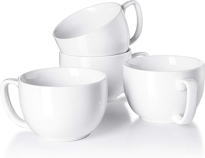 Teocera 16oz Large Coffee Mugs Set of 4 by Teocera