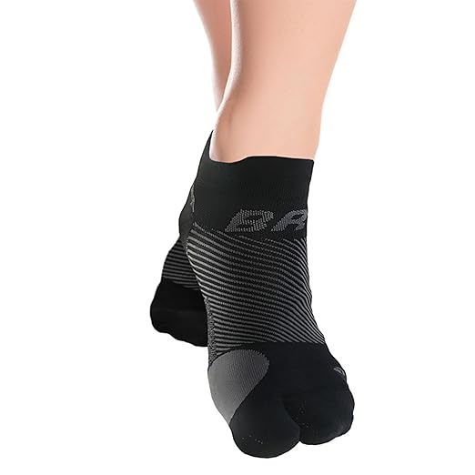 OrthoSleeve Bunion Relief Socks, Patented Split-Toe Design, Cushioned Bunion Socks For Women & Men, Toe Separator to Relieve Pain & Reduce Friction
