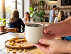 Handless Espresso Cup, Natural Beige Cups, 4 oz, Espresso Accessories, - Image 4