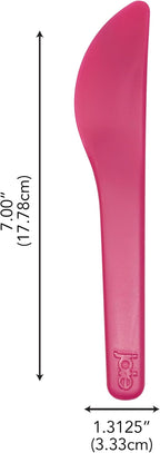 Joie Spreaders Set, Reusable Plastic Knives, 4-Count Assorted Colors | Ideal - Image 7