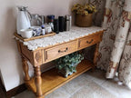 Damanni Rectangular Cotton Handmade Crochet Lace Table Runner Doilies Table - Image 6