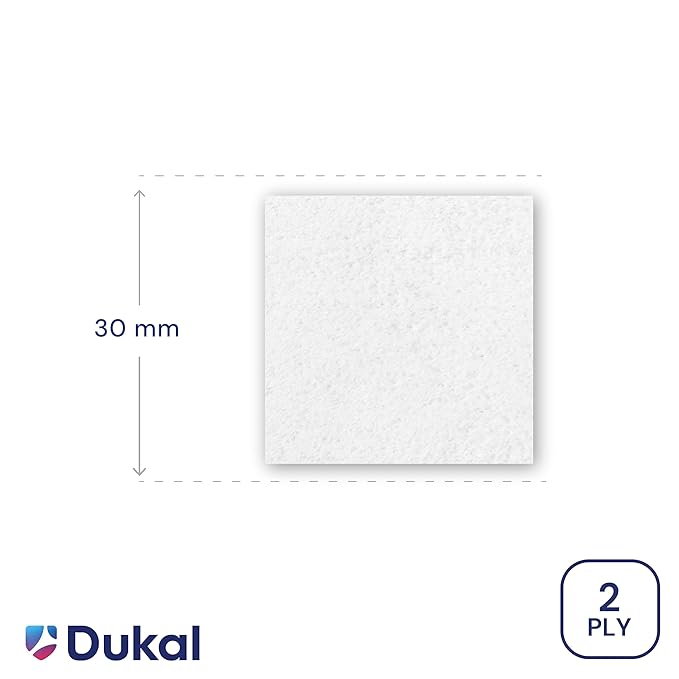 Dukal Nail Polish Remover Pads. Pack of 100 Acetone Free Remover Wipes. 2-ply Saturated Pads. Cleansing Pads. Nail Wipes. Nail Gel Remover Pads. Individually Packaged, 862
