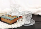 cosnou Vintage Glass Tea Cups - Image 3