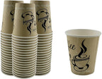 Disposable Coffee Cups, To Go Paper Hot Cups, Classic Design by SMYGOODS
