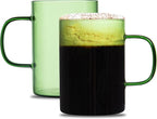 Restaurantware Glass Coffee Mug 2 Count 7 Oz Borosilicate Tea Cup - Image 2
