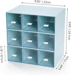 Desktop Organizer With 9 Drawers, Pencil Box, Stationary Organizer | 3 Tiers - Image 8