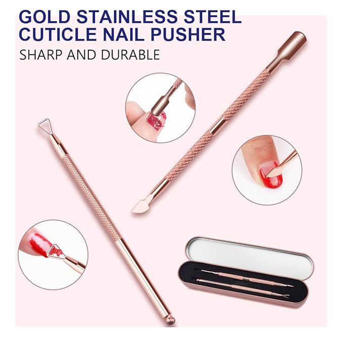 Electric Nail Soaking Bowl, 50% Faster Nail Soak off Bowl Manicure Nail Soaker with Gold Cuticle Pusher for Acrylic Nail Polish Remover
