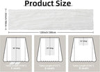 White Cheesecloth Table Runner Wedding Bridal Decorations Boho Decor | 35x120 - Image 2