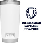 YETI Rambler 20 oz Stainless Steel Vacuum Insulated Tumbler w/MagSlider Lid - Image 4