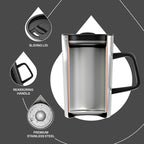 Ideus 16 oz Insulated Stainless Steel Coffee Mug - Image 3