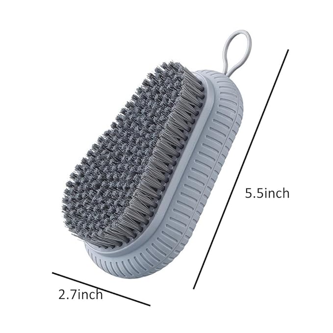 Nail Brush for Cleaning Fingernails, Heavy Duty Nail Scrubber Brush Hand Cleaning Brush, Mechanic Hand Nail Cleaning Brush for Men&Women, Laundry Cloth Shoe Cleaning Brushes