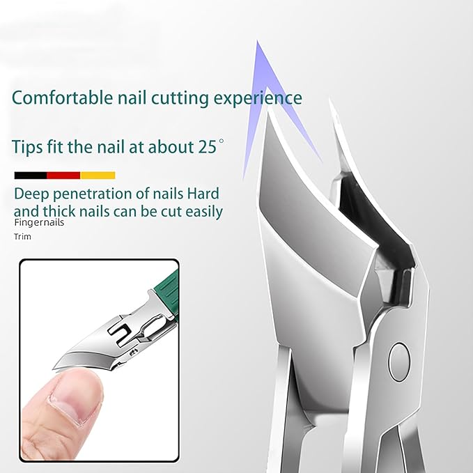Eagle Beak Nail Clippers, Nail Clippers, Beveled Nail Clipper, Corta Uñas para Pies, Household Wide Mouth Toe Nail Clipper