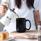 16 OZ Coffee Mug, Classic Blank Ceramic Cup - Image 6