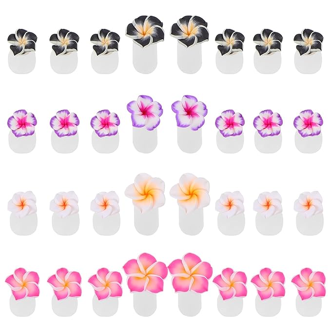 FRCOLOR 32Pcs Silicone Toe Separators for Women Pedicure Toe Spacers Nail Art Tool Daisy Flower Design Pedicure Salon Diy Foot Care