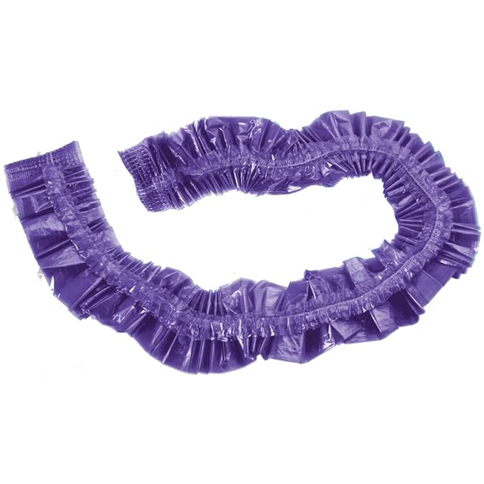 ForPro Professional Collection Spa Liners, Fit All Pedicure Spas, Disposable Pedicure Liners, Purple, 400-Count
