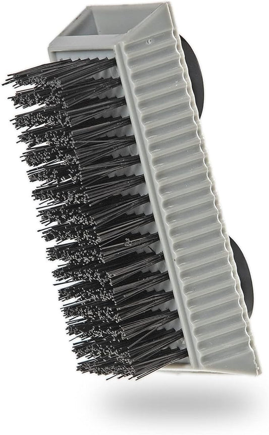 Grip Clean Nail Brush for Cleaning Fingernails – Heavy Duty Nail Brush with Extra Stiff Bristles - Fingernail Brush & Nail Scrubber Brush with Suction Cup Backing for Men & Women - 1 Pack