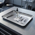 QWORK QWORK Stainless Steel Instrument Tray, Utility Tray Tool Organizer Trays - Image 3