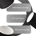 25 Pack 8 oz Disposable Paper Cups, Beverage Cups - Image 3