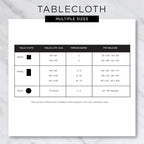 DII Checkered Tabletop Collection 100% Cotton, Machine Washable, Tablecloth - Image 9