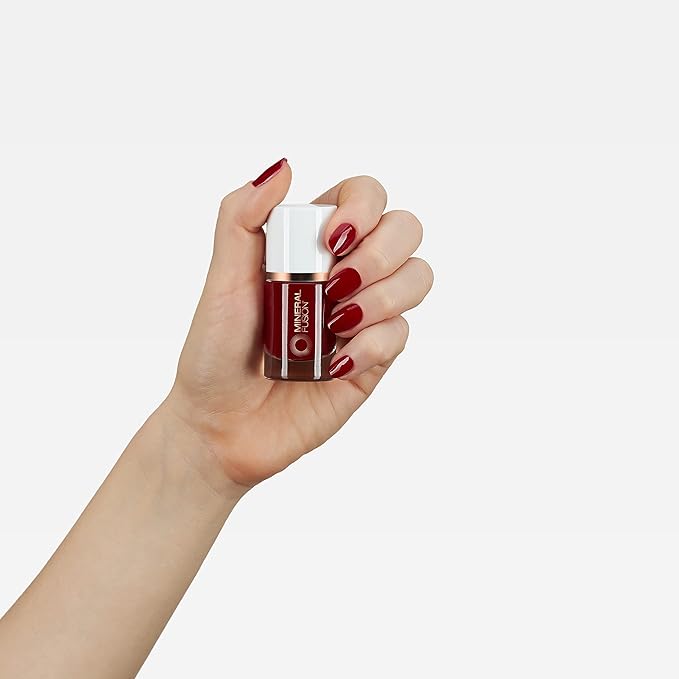 Mineral Fusion Nail Polish, Deep Red, Heart Throb Heart Throb 0.33 Fl Oz (Pack of 1)