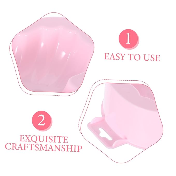 1pc Pink Single-layer Nail Soaking Bowl for Manicure Care Rectangular Nail Art Tool for Cuticle Treatment and False Removal Design for Home Salon Use
