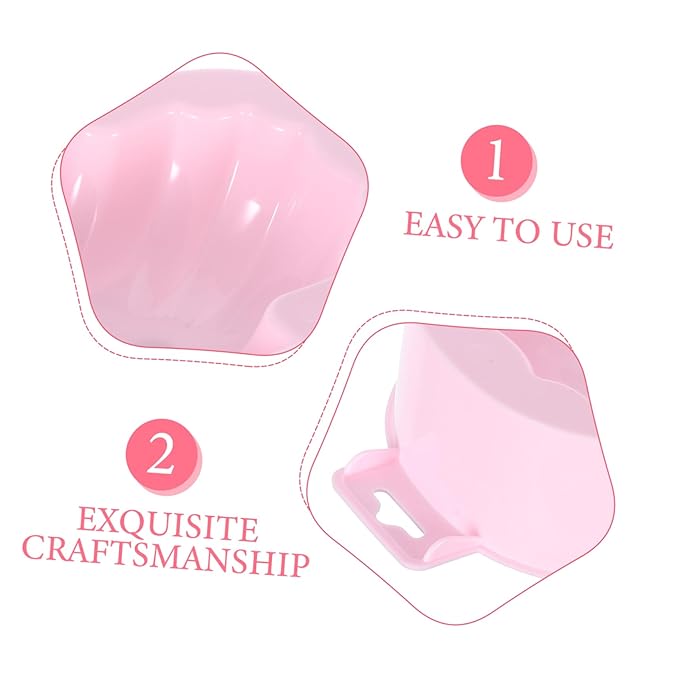 1pc Rectangular Soaking Bowl for Nail Care Pink Single-layer Manicure Tool for Easy Cuticle Treatment and False Nail Removal Home and Salon Use