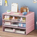 Marbrasse Desk Organizer with 6 Drawers, 3 Tier Stackable Storage Drawers by Marbrasse