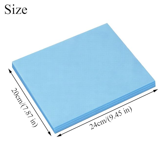 100 Sheets Nail Dust Collector Filter Paper,Blue PP Material Dust Collector Nail Tech Filter Cotton Pad Replacement Nail Vacuum Dust Vollector Filters Film Paper For Nail Supplies Nail Accessories