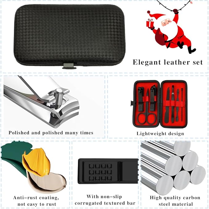 Stocking Stuffers for Men Women,Christmas Gifts,Gifts Under 10 Dollars,Family Gifts,White Elephant Gifts for Adults,Gag Gifts,Friend Gifts,Small Gifts,Mom Gifts,Gifts for Grandma,Nail Care Set