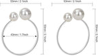 KPOSIYA Pearl Napkin Rings - Image 4
